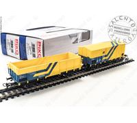 PIKO 28301 - H0 1:87 - Set De 2 Vagones Servicio Vs Officine Milano Época IV