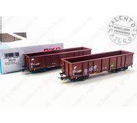 Piko 28310 H0 1:87 - Set De 2 Vagones De Carga FS Tipo Eaos Con Graffiti Época V
