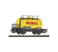Piko 57713 - Vagón Cisterna Minol DR EP IV para Tren en Miniatura, Color Amarillo