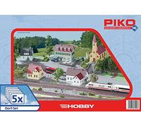 Piko H0 61925 H0 - Juego de 5 Piezas de Pueblo