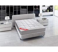 PIKOLIN Colchón de Muelles Ensacados Visco 140x190 | Firmeza Alta | Alta Gama | Reversible | Máxima Calidad | Alto 27 cm | TROAS