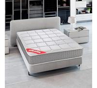 PIKOLIN Colchón de Muelles Ensacados Visco 90x200 | Firmeza Alta | Alta Gama | Reversible | Máxima Calidad | Alto 27 cm | TROAS