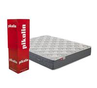 PIKOLIN Colchón Sostenible Muelles Ensacados con Viscofoam 28cm | Confort Alto | Independencia de Lechos | Alta Transpirabilidad | Firmeza Media y Tejido Seaqual | Modelo Galeón | 135x190