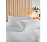 PIKOLIN HOME Almohada con funda antiácaros. Blanco 70 x 50 cm