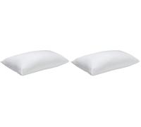 PIKOLIN Home - Almohada de Fibra con Aloe Vera - Dermoprotectora, Transpirable, Firmeza Baja, para Dormir Boca Abajo, 1 Unidad (Paquete de 2)