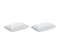 Pikolin Home Funda de Almohada Algodón de Rizo Aloe Vera, Impermeable, Transpirable, Cremallera Lateral, Varias Medidas (Paquete de 2)