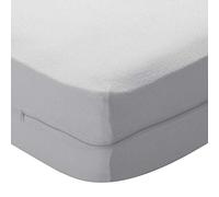 PIKOLIN Home - Funda de Colchón 90 x 190/200 cm Rizo Aloe Vera con Cremallera en U - Protector Colchón Transpirable, Extrasuave y Duradero, Cubre los 6 Lados, Ajustable hasta 28 cm - Cama de 90 cm