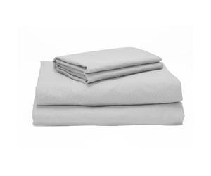 PIKOLIN Home JC62 - Juego de sábanas 100% algodón de percal 200 Hilos de Primera Calidad y Elegante Ribete a Juego, 135 x 190/200 cm - Cama de 135 (Todas Las Medidas)