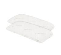 Pikolin Home Pack 2 Almohadas Viscoelásticas Aloe Vera, Doble Funda, Hilo Color Plata, Firmeza Media, para Dormir Boca Arriba o Cambiando de Postura