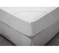 Pikolin Home - Pack 2 Sábanas Bajeras Ajustables de Polialgodón | Cama de 150 | 150x190cm | Muy Transpirable | Gran Durabilidad | Color Blanco