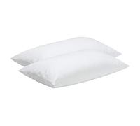 Pikolin Home - Pack de 2 fundas de almohada de Tencel hípertranspirable con membrana impermeable Smartseal y extra suave con cierre con cremallera, color blanco