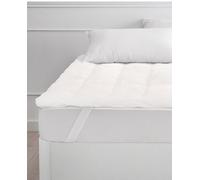 Pikolin Home - Topper Microfibra Antialérgico 5 cm | 135x190 | Sobrecolchón | Cubrecolchón | Colchoncillo | contra Ácaros, Bacterias y Moho | Osaka