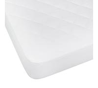 Pikolin Home - Protector de Colchón 90 x 190/200 cm - Acolchado y Transpirable, Ajustable, Tratamiento Higiénico, Certificado Oeko-Tex, para Cama de 90, hasta 32 cm de Altura - Cubrecolchón