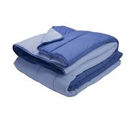Pikolin Home - Edredón Reversible 300 gr - Relleno Nórdico Bicolor - para Cama 135 - Tacto Pluma, Cálido, Transpirable, Color Azul, 220 x 220 cm