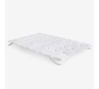 Pikolin Home - Topper de Microfibra Piel Sensible 3 cm | 80x190 | 500 gr | Sobrecolchón | Transpirable | Hipoalergénico | Colchoncillo | Cubre Colchón Extrasuave | Sakai