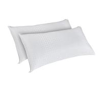PIKOLIN Pack de 2 Almohadas de Fibra | 70cm | Firmeza Media-Baja | Cambio de Postura y Dormir de Lado | Funda Microfibra | Malla 3D | Cooper
