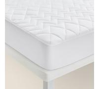 Pikolin Home - Protector de Colchón Acolchado Tencel™ Impermeable | 150x200cm | Cubrecolchón | Hipertranspirable | Termorregulador | Absorbente