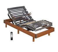 PIKOLIN, somier multiláminas articulado Motor con Bastidor Madera, 5 Planos de articulación y Mando. Montaje en Domicilio Incluido, 105x190, Modelo Futurlam