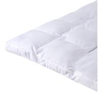 Pikolin Home - Topper Microfibra Antialérgico 150x190, contra Ácaros, Bacterias y Moho, Sobrecolchón, Cubrecolchón, Colchoncillo