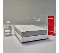 PIKOLIN Veza | 105x190 | Colchón de Muelles Ensacados y Viscoelástica Premium | Altura 28cm | Firmeza Media-Alta | Confort Visco | Calidad Óptima | Protección Higiénica Total