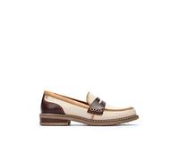 Pikolinos Aldaya Mocasines Mujer | en Cuero | Plantilla Extraíble | Beige