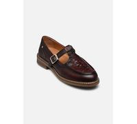 Pikolinos Mocasines en Cuero ALDAYA para Señora Color Caoba