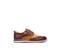 Pikolinos Avila Zapatos Cordones Hombre | en Cuero | Plantilla Extraíble | Talla EU 39-47 en Color Marrón