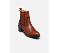 Pikolinos Botines de tacón en Cuero BACAROT para Señora Color Cognac