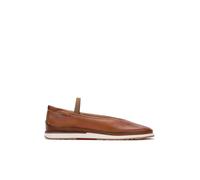 Pikolinos Bailarinas en Cuero Denia para Mujer Color Brandy