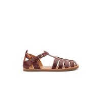 Pikolinos Betera Sandalias Barefoot Mujer | en Cuero | Extraligero | Rojo