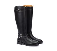 Pikolinos Puertollano Botas Mujer | en Cuero | Cremallera | Negro