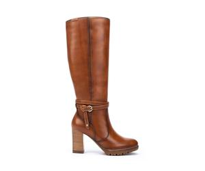 Pikolinos Botas en Cuero Connelly para Mujer en Color Marrón