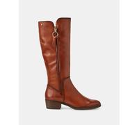 Pikolinos Botines de mujer Pikolinos de piel marrón con cremallera lateral. Marrón 39