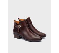 Pikolinos Daroca Botines de Tacón Mujer | en Cuero | Cremallera | Marrón
