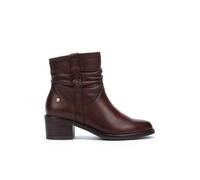 Pikolinos Botines de tacón en Cuero BACAROT para Señora Color Caoba