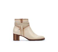 Pikolinos Botines de tacón en Cuero CALAFAT para Mujer Color Marfil