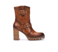 Pikolinos Botines de tacón en Cuero CERVERA para Señora Color Brandy