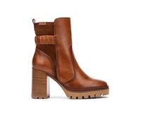 Pikolinos Botines de tacón en Cuero CERVERA para Señora Color Brandy