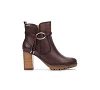 Pikolinos Botines de tacón en Cuero Connelly para Mujer Color Caoba