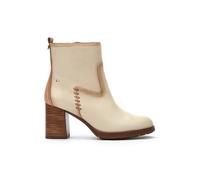 Pikolinos Botines de tacón en Cuero PALENCIA para Señora Color Marfil