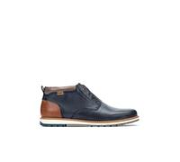 Pikolinos Botines de cuero Berna M8J-8181 para caballero Azul 42