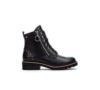 Pikolinos Botines Planos en Cuero Vicar para Mujer Color Black