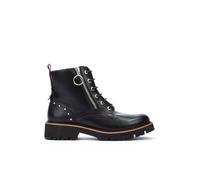 Pikolinos Botines Planos en Cuero Vicar para Mujer en Color Negro