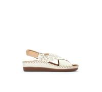 Pikolinos Sandalias cuña Cadaques Mujer en cuero Cierre adherente Blanco Talla EU 35-42