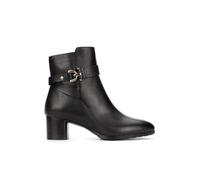 Pikolinos Calafat Botines de Tacón Mujer | en Cuero | Cremallera | Negro