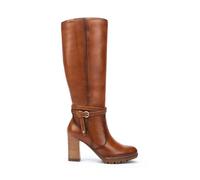 Pikolinos Connelly Botas Mujer | en Cuero | Cremallera | Tacón Alto