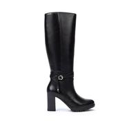 Pikolinos Connelly Botas Mujer | en Cuero | Cremallera | Tacón | Negro
