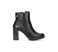 Pikolinos Connelly Botines de Tacón Mujer | en Cuero | Cremallera | Negro