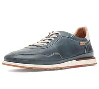 Pikolinos Denia Deportivos Mujer | en Cuero | Cordones | Azul
