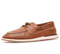 Pikolinos Denia Mocasines Mujer | en Cuero | Cordones | Marrón Claro